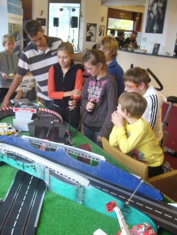 Šlapací autodráha