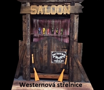 Westernová střelnice v SALOONU
