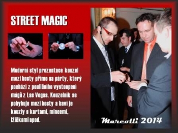 Marcolli kouzelník-moderátor