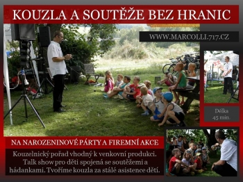 Marcolli kouzelník-moderátor