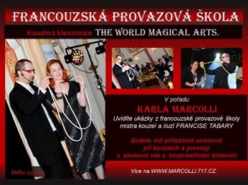 Marcolli kouzelník-moderátor