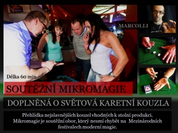 Marcolli kouzelník-moderátor