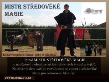 Marcolli kouzelník-moderátor