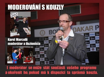 Marcolli kouzelník-moderátor