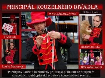 Marcolli kouzelník-moderátor
