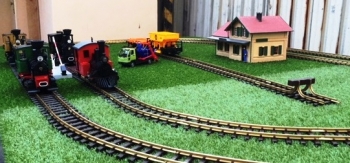 Železnice šlapací