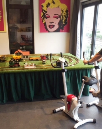 Šlapací železnice