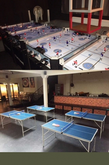 Stolní hokej, mini ping pong