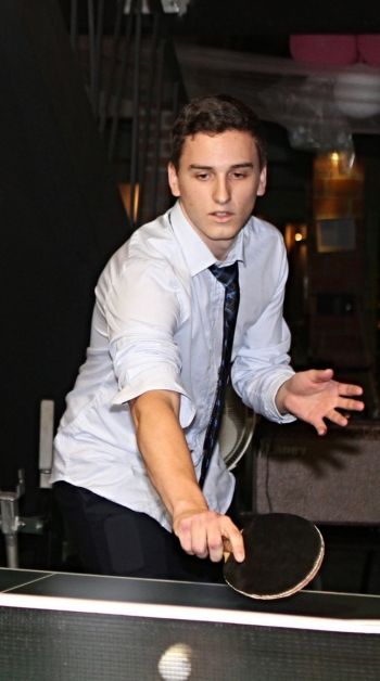 Exhibice ve stolním tenisu