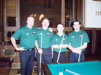 Karambolová exhibice Pavel Halamka s reprezentanty v Obecním domě - Halamka mobilní casino kasino