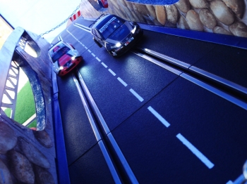 Šlapací autodráha