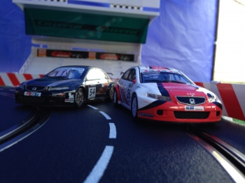 Šlapací autodráha