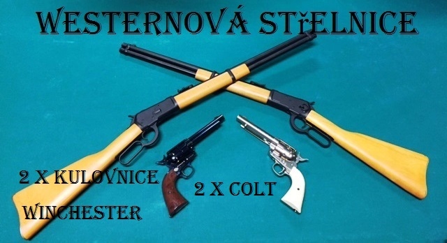 Westernová střelnice v SALOONU
