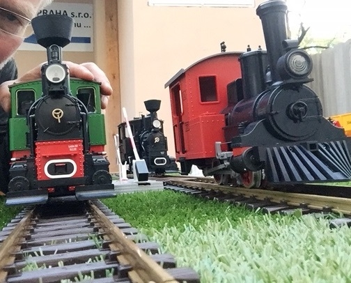 Železnice šlapací